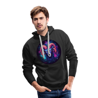 Thumbnail for Men’s Magic Aries Premium Hoodie - black