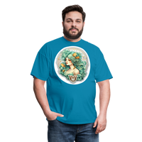 Thumbnail for Men's Symbol Virgo Classic T-Shirt - turquoise