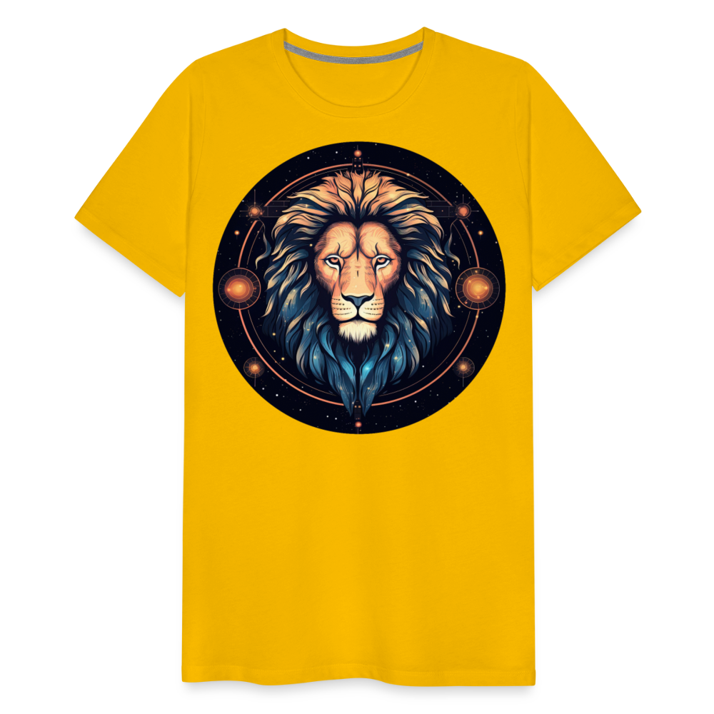 Men's Magic Leo Premium T-Shirt - sun yellow