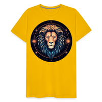 Thumbnail for Men's Magic Leo Premium T-Shirt - sun yellow