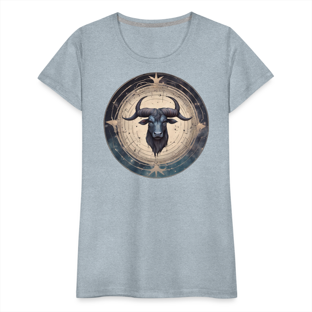 Women’s Mythical Taurus Premium T-Shirt - heather ice blue