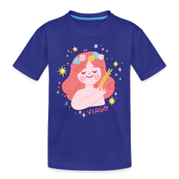 Thumbnail for Kid’s Pinky Virgo Premium Organic T-Shirt - royal blue