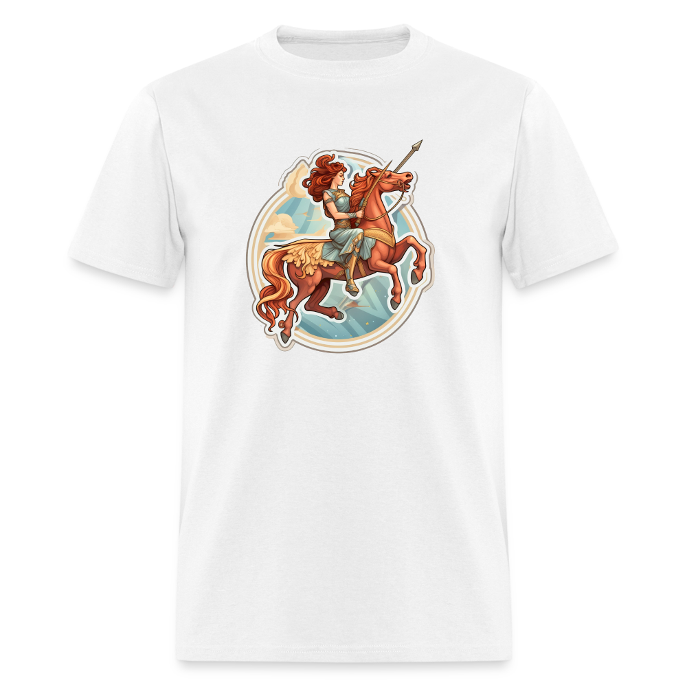 Men's Symbol Sagittarius Classic T-Shirt - white