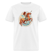 Thumbnail for Men's Symbol Sagittarius Classic T-Shirt - white