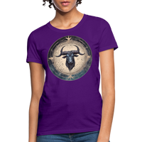 Thumbnail for Women's Mythical Taurus T-Shirt - purple