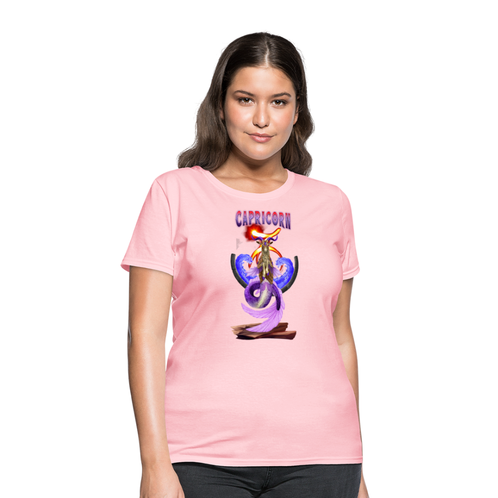 Astral Capricorn Women's T-Shirt - pink