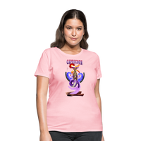 Thumbnail for Astral Capricorn Women's T-Shirt - pink