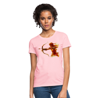 Thumbnail for Women's Mythical Sagittarius T-Shirt - pink