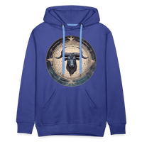 Thumbnail for Men’s Mythical Taurus Premium Hoodie - royal blue