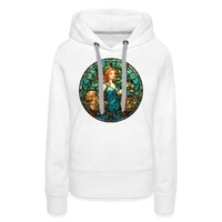 Thumbnail for Women’s Mosaic Virgo Premium Hoodie - white