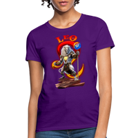 Thumbnail for Astral Leo Women's T-Shirt - purple