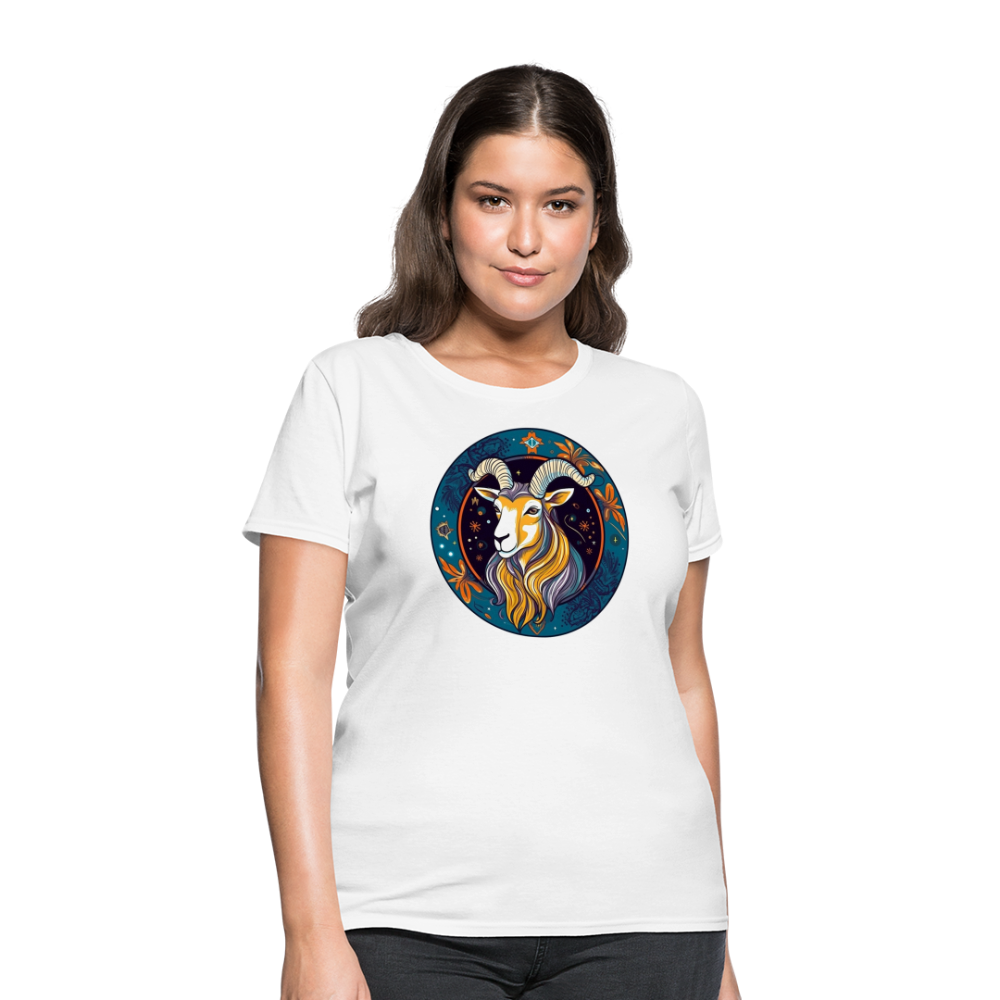 Women's Mythical Capricorn T-Shirt - white