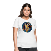 Thumbnail for Women's Mythical Capricorn T-Shirt - white