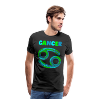 Thumbnail for Men's Power Words Cancer Premium T-Shirt - black