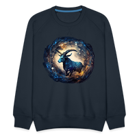 Thumbnail for Men’s Mythical Capricorn Premium Sweatshirt - navy