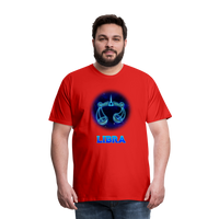 Thumbnail for Men's Libra Premium T-Shirt - red