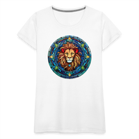 Thumbnail for Women's Mosaic Leo Premium T-Shirt - white