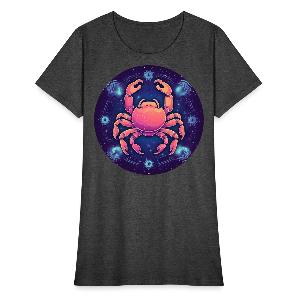 Women's Magic Cancer T-Shirt - heather black