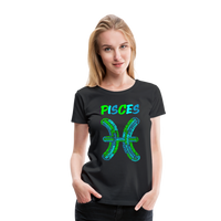 Thumbnail for Women's Power Words Pisces Premium T-Shirt - black