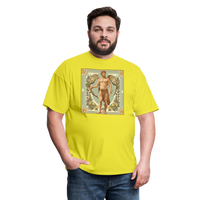 Thumbnail for Men's Mythical Virgo Classic T-Shirt - yellow