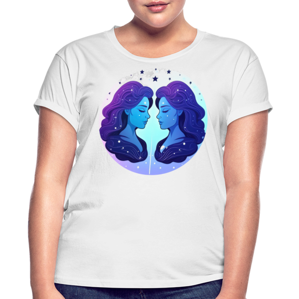 Women's Magic Gemini Relaxed Fit T-Shirt - white