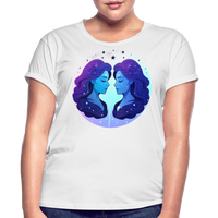 Thumbnail for Women's Magic Gemini Relaxed Fit T-Shirt - white