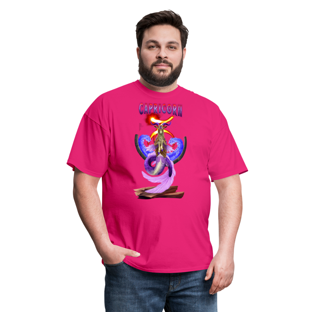 Men's Astral Capricorn Classic T-Shirt - fuchsia