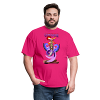 Thumbnail for Men's Astral Capricorn Classic T-Shirt - fuchsia