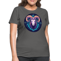 Thumbnail for Women's Magic Capricorn T-Shirt - charcoal