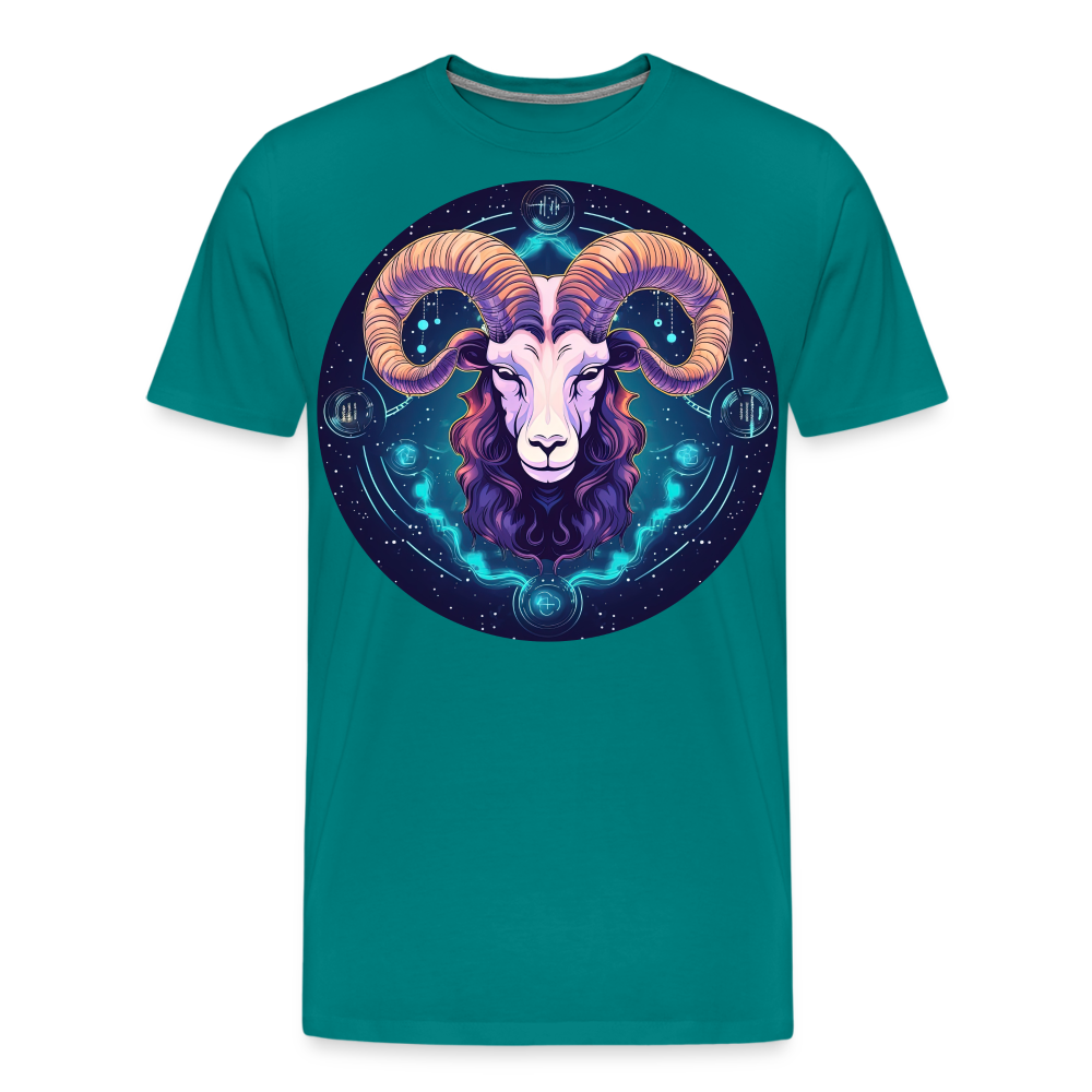 Men's Magic Capricorn Premium T-Shirt - teal