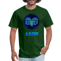 Thumbnail for Men's Stellar Aries Classic T-Shirt - forest green