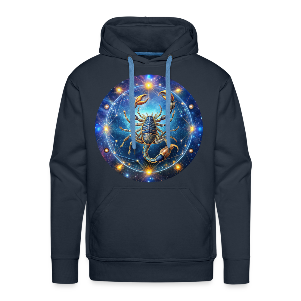 Men’s Symbol Scorpio Premium Hoodie - navy