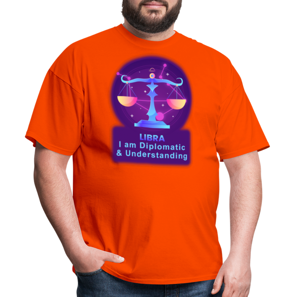 Men's Neon Libra Classic T-Shirt - orange