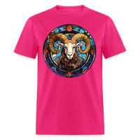 Thumbnail for Men's Mosaic Aries Classic T-Shirt - fuchsia