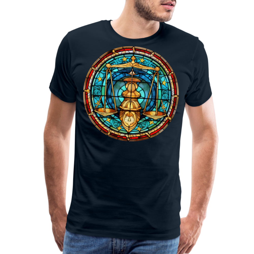 Men's Mosaic Libra Premium T-Shirt - deep navy