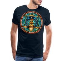 Thumbnail for Men's Mosaic Libra Premium T-Shirt - deep navy