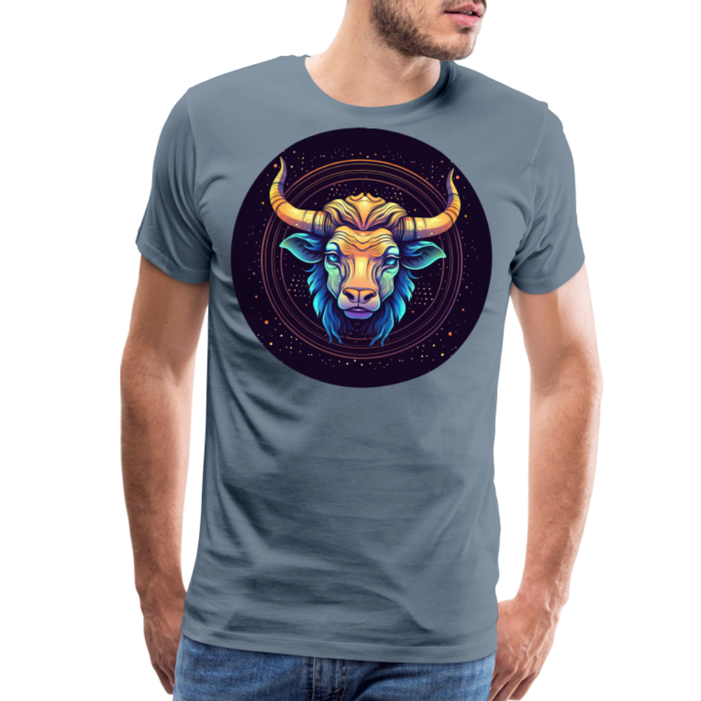 Men's Magic Taurus Premium T-Shirt - steel blue