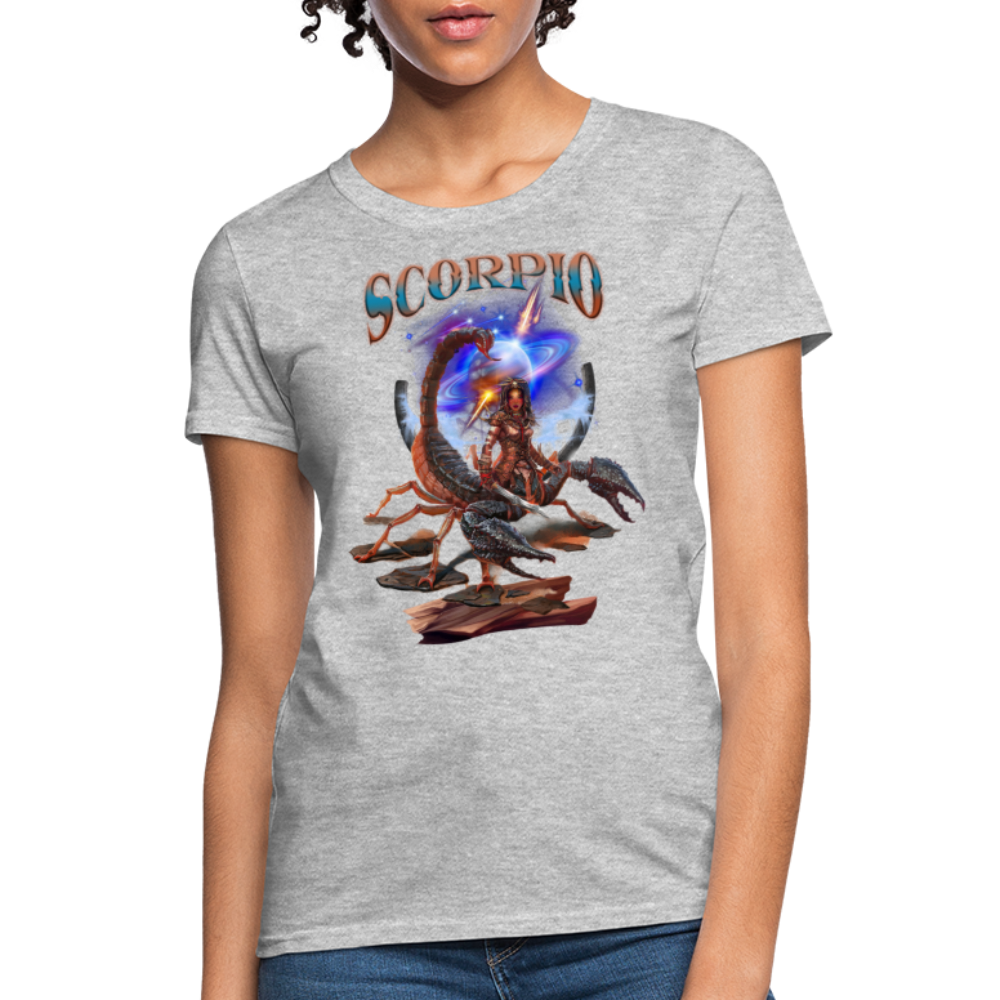 Women's Astral Scorpio T-Shirt - heather gray