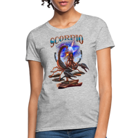 Thumbnail for Women's Astral Scorpio T-Shirt - heather gray