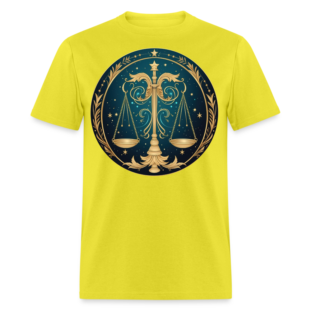 Men's Mystic Libra Classic T-Shirt - yellow