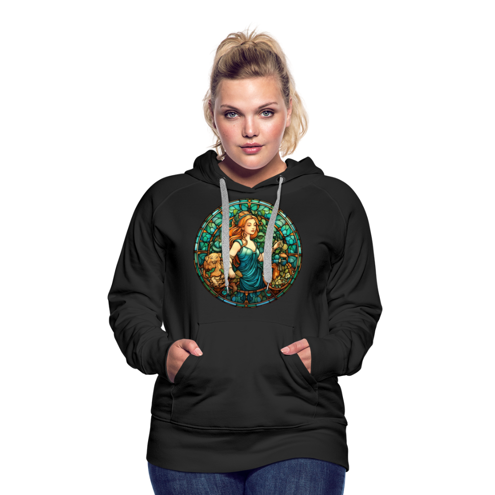 Women’s Mosaic Virgo Premium Hoodie - black