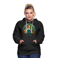 Thumbnail for Women’s Mosaic Virgo Premium Hoodie - black