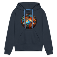 Thumbnail for Women’s Mosaic Gemini Premium Hoodie - navy