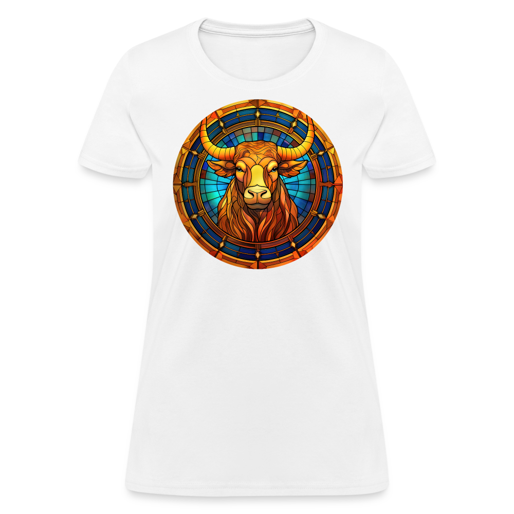 Women's Mosaic Taurus T-Shirt - white