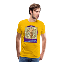 Thumbnail for Men's Mythical Virgo Premium T-Shirt - sun yellow