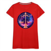 Thumbnail for Women’s Magic Libra Premium T-Shirt - red