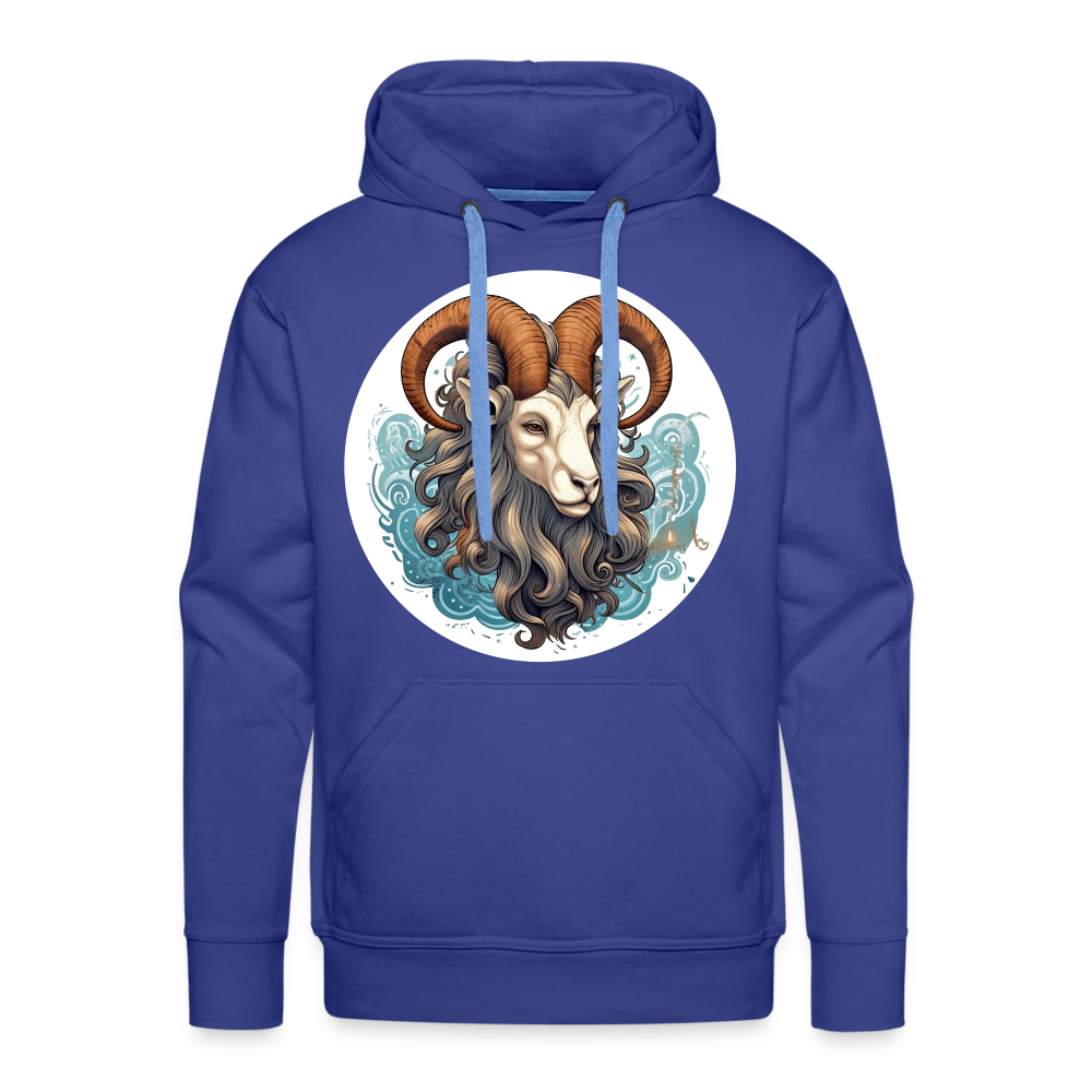 Men’s Symbol Capricorn Premium Hoodie - royal blue