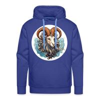 Thumbnail for Men’s Symbol Capricorn Premium Hoodie - royal blue