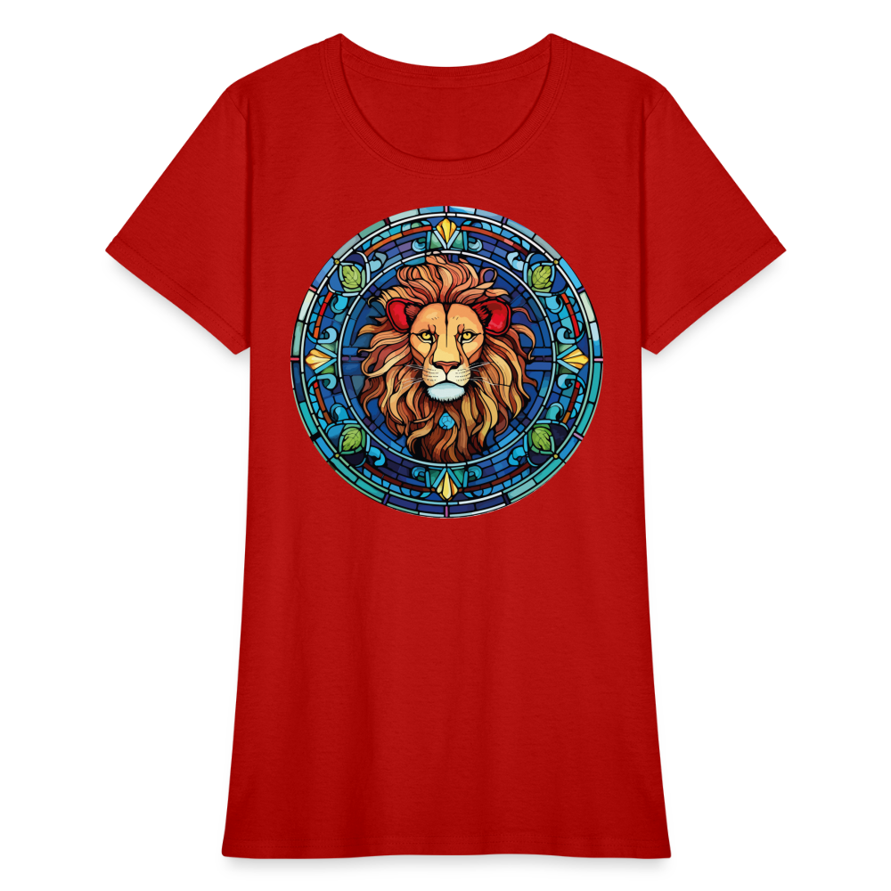 Women's Mosaic Leo T-Shirt - red