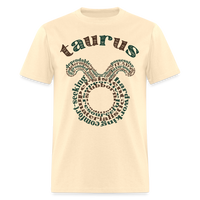 Thumbnail for Men's Power Words Taurus Classic T-Shirt - natural